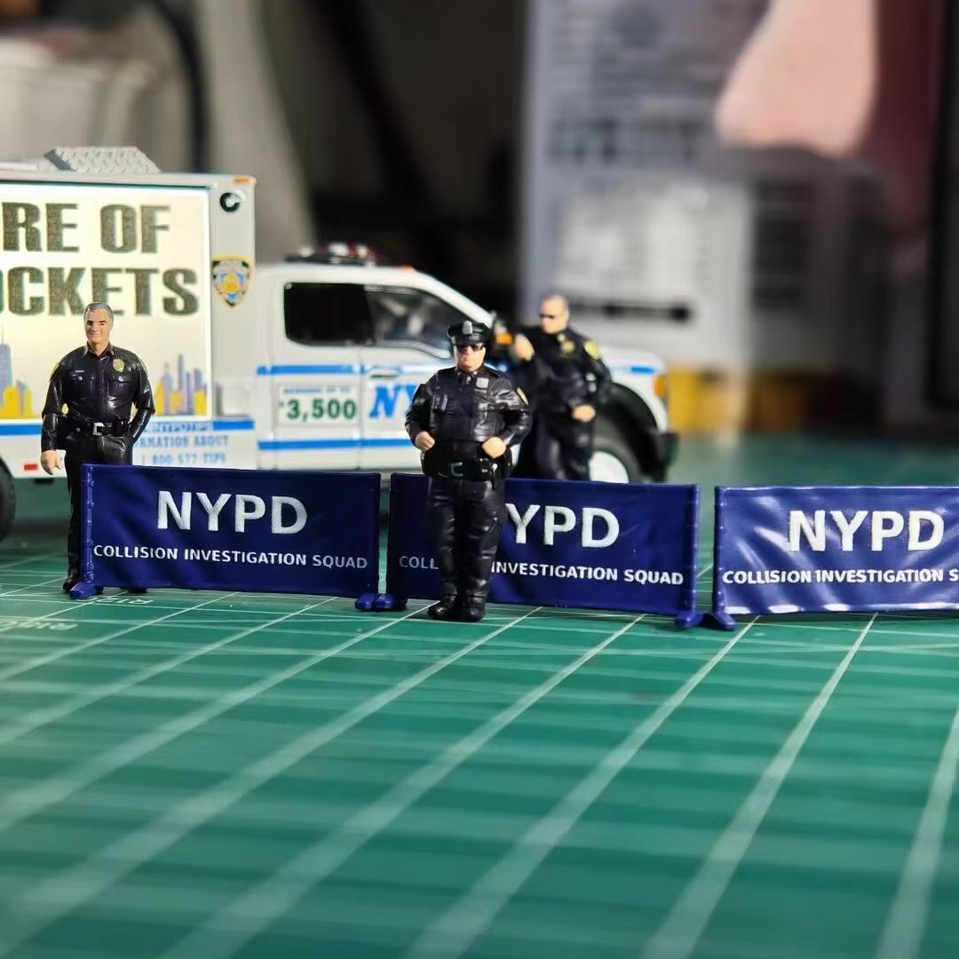 Car Accessories York - 1/64 New York City Police Department