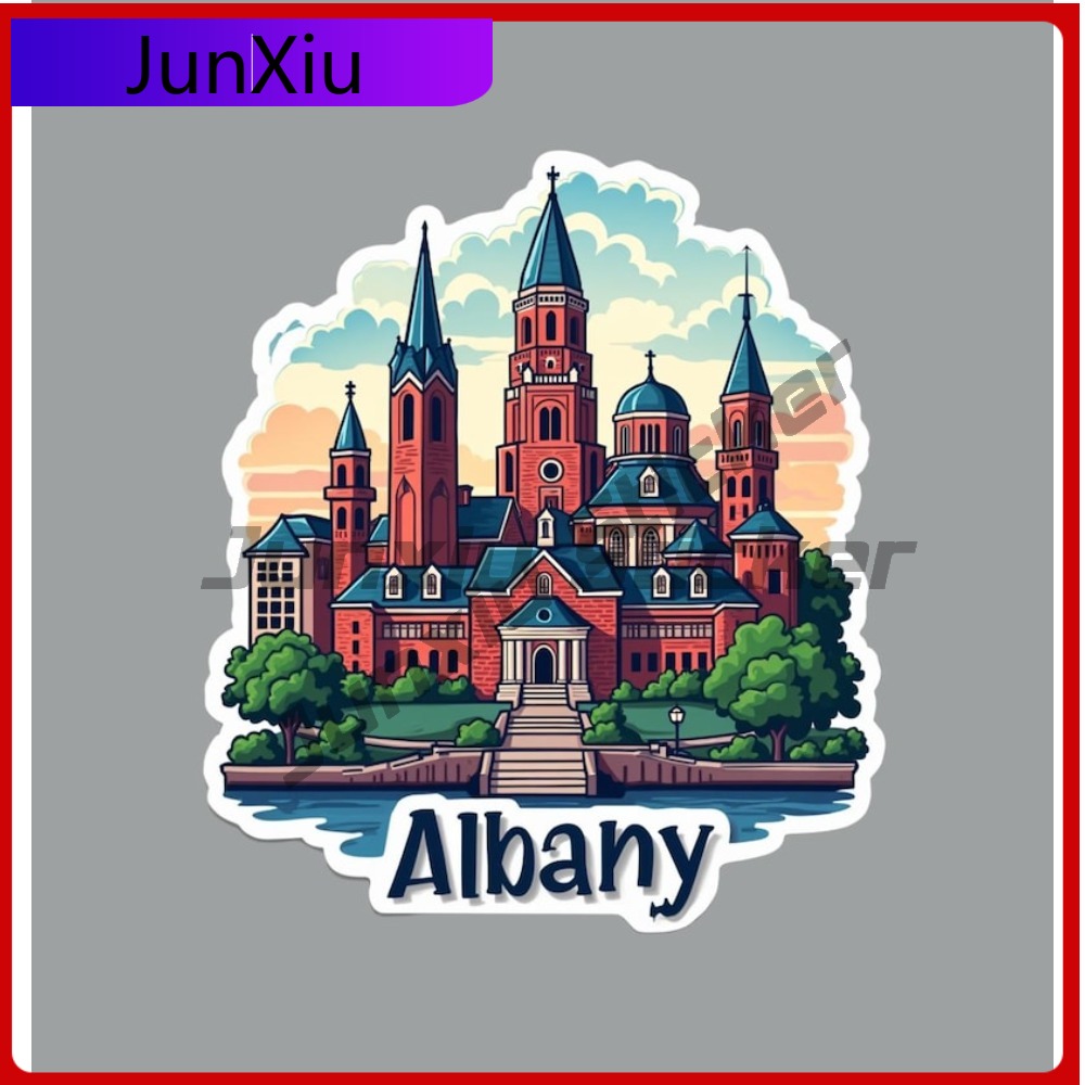 Car Accessories York - Albany New York autocollant pour réfrigérateur