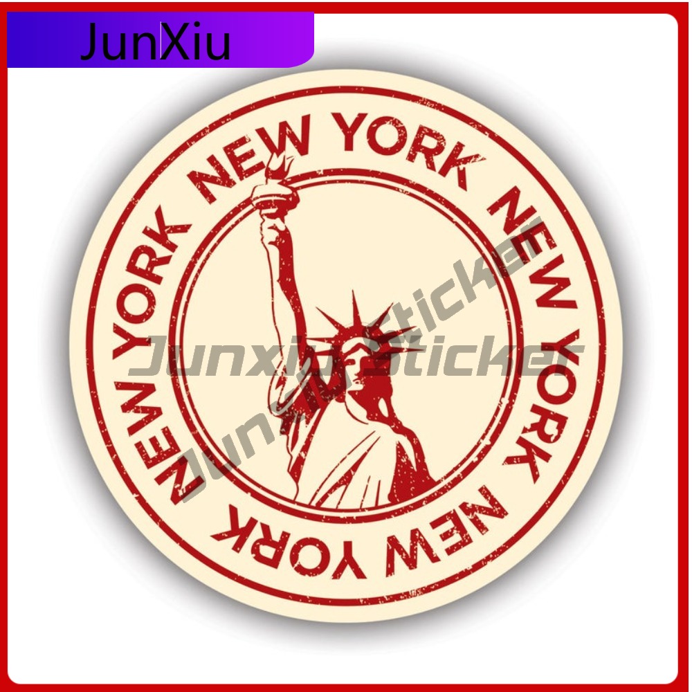 Car Accessories York - Autocollant vintage New York résistant aux