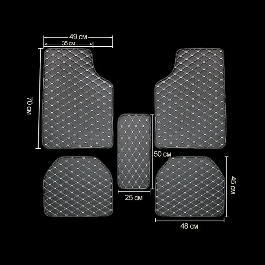 Tapis de sol de voiture en cui - Car Accessories You Need avis et prix