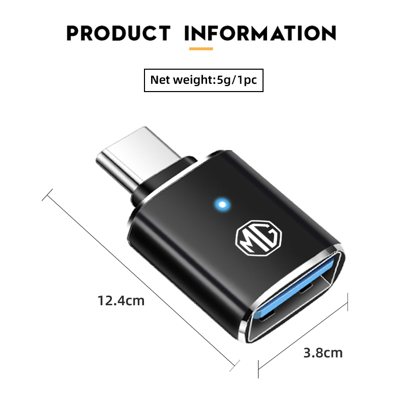 Adaptateur LED de Type C vers  - Car Accessories Website avis et prix