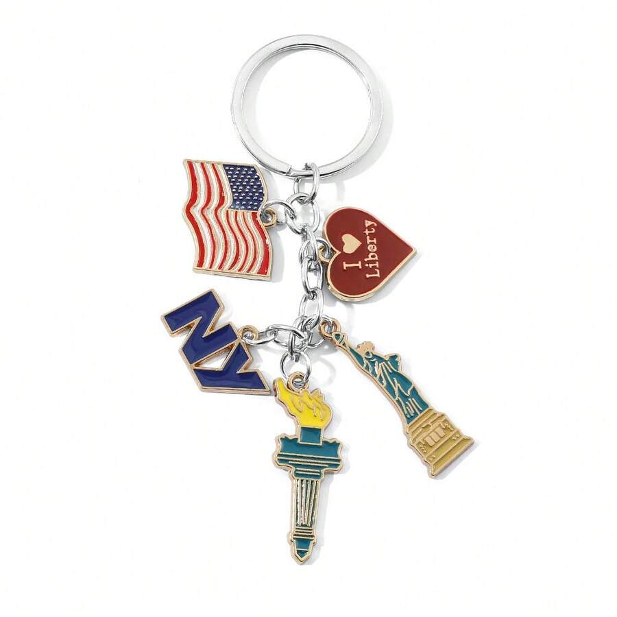 Porte-clés drapeau national te - Car Accessories York avis et prix